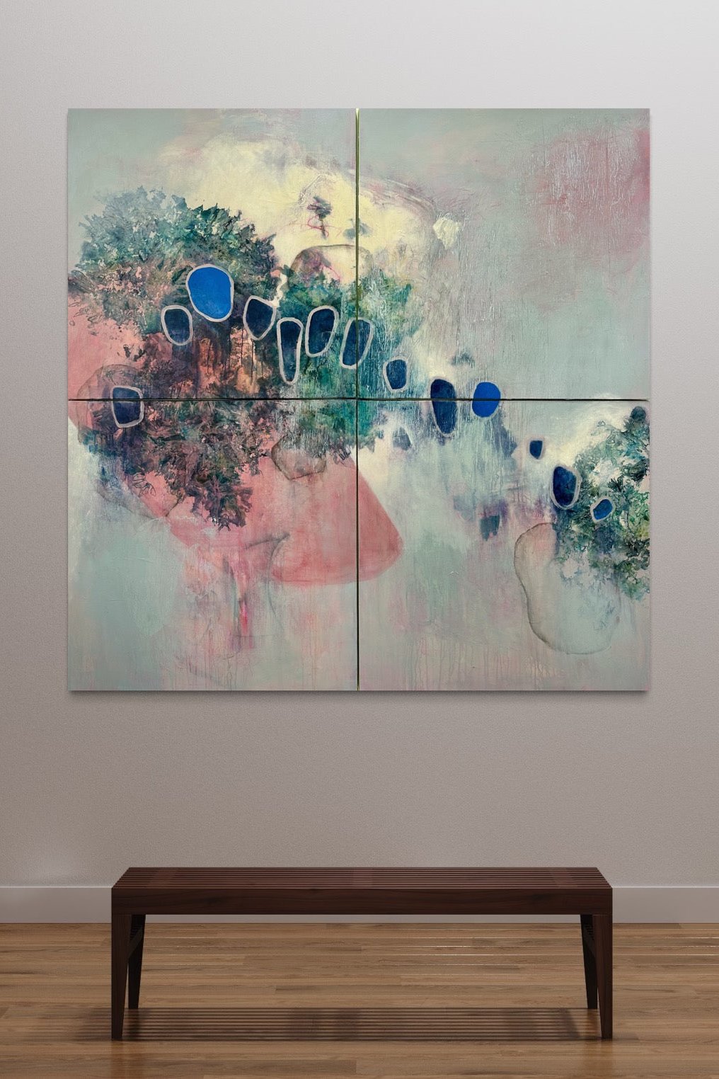 La Vie En Rose 200x200cm