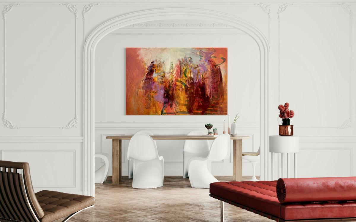To Arrive Where We Started 122x183cm 🔴